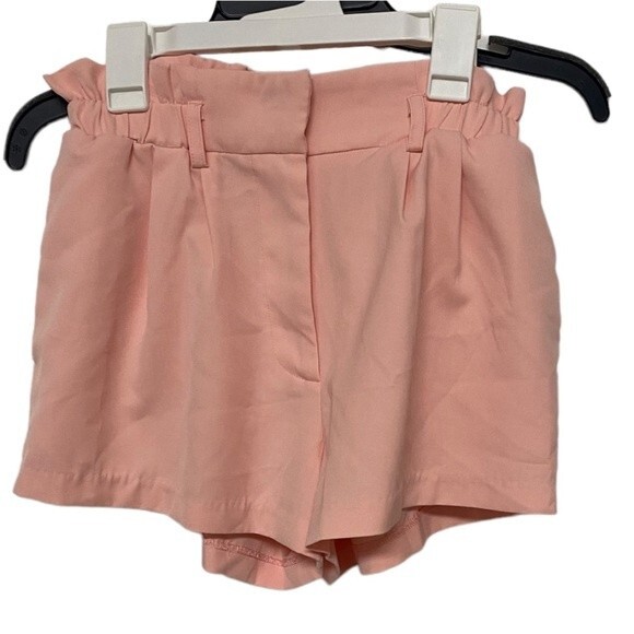 FashionNova Cute Pale Pink Shorts-XS - Picture 1 of 6